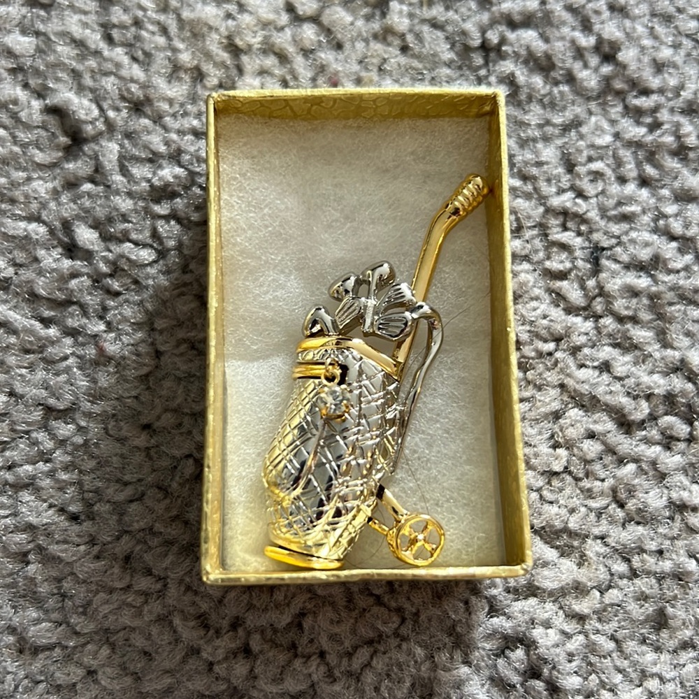 Golf cart pin